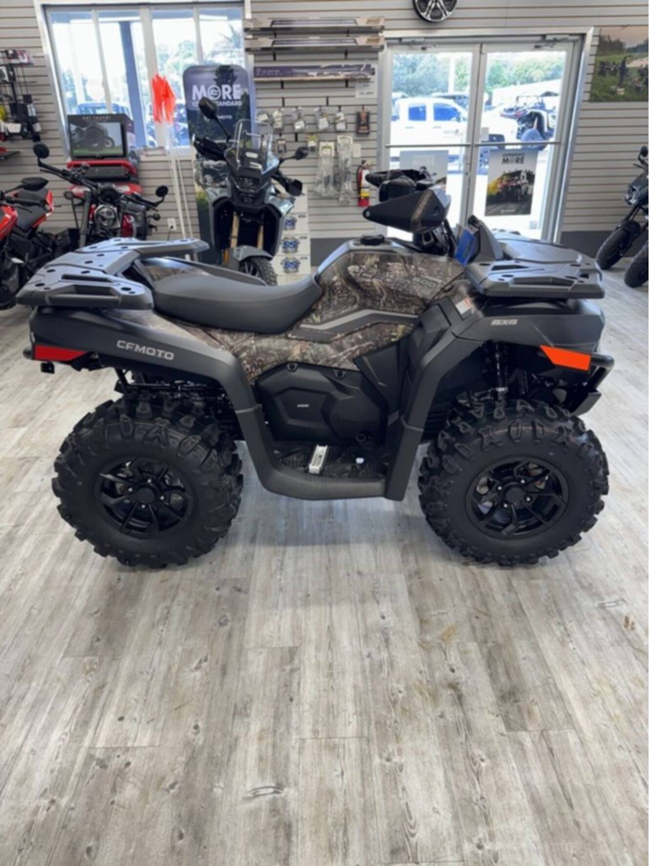 A photo of this 2026 CFMOTO CFORCE 600 Camo