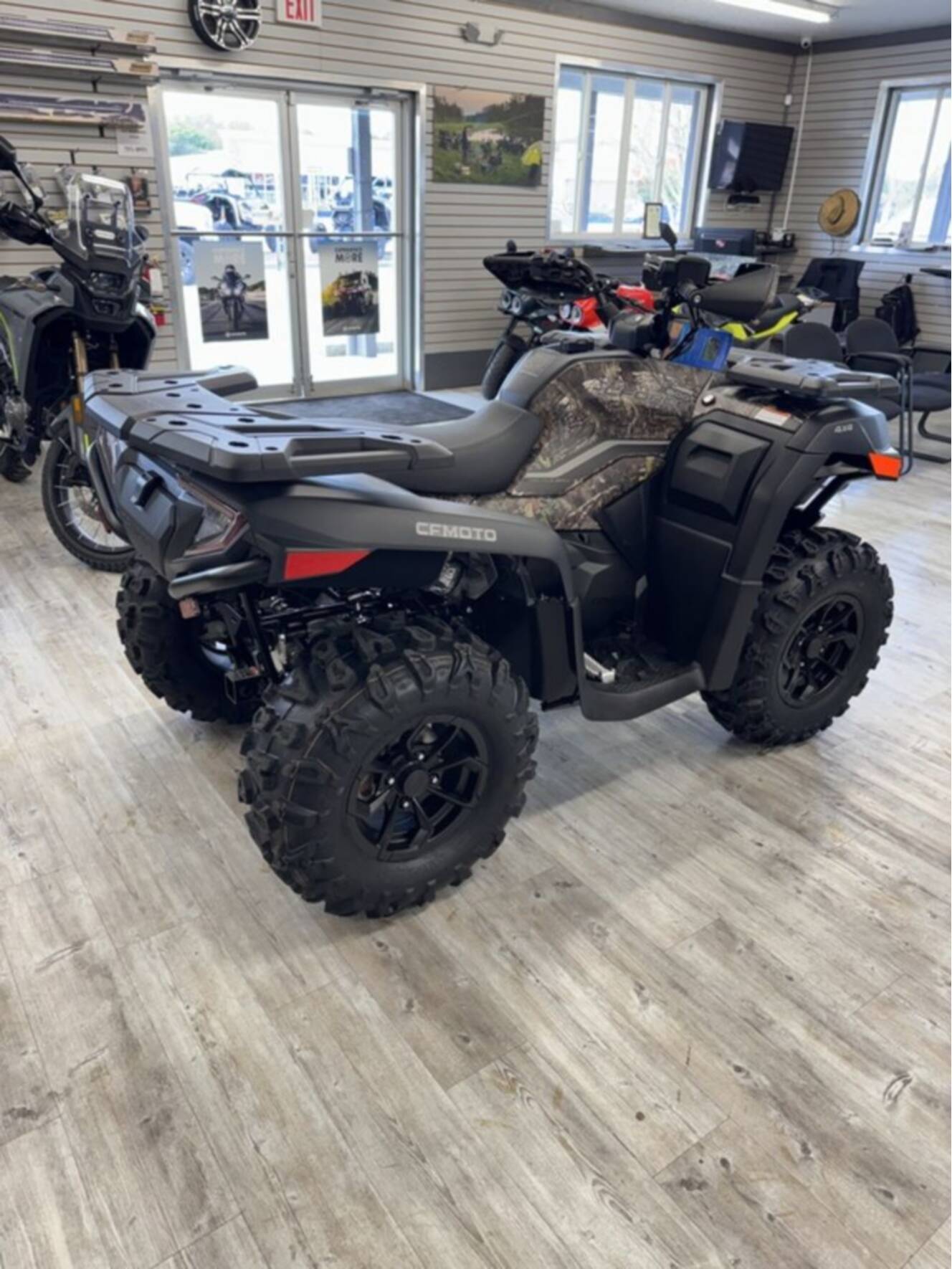A photo of this 2026 CFMOTO CFORCE 600 Camo