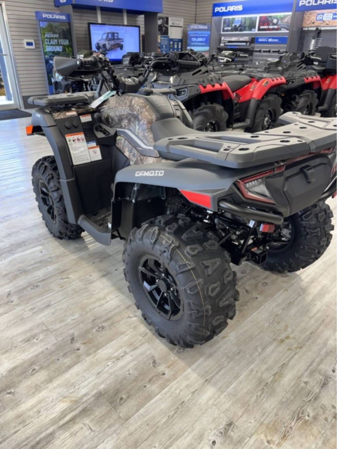 A photo of this 2026 CFMOTO CFORCE 600 Camo