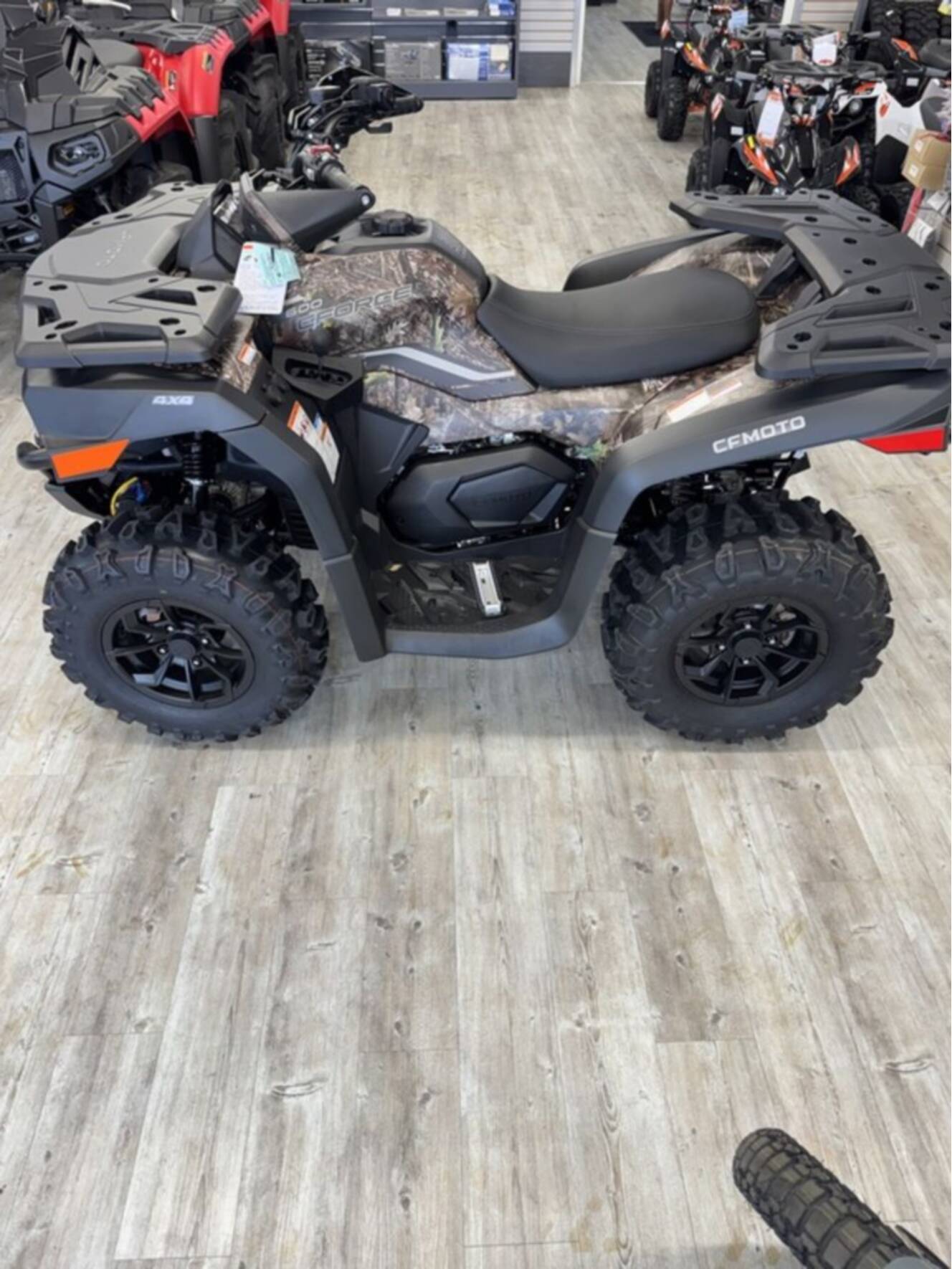 A photo of this 2026 CFMOTO CFORCE 600 Camo
