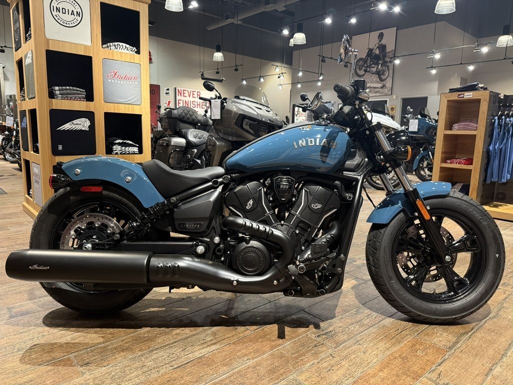 2026 Indian Motorcycle® Scout® Sixty Bobber Limited Storm Blue LIMITED in Hagerstown, MD