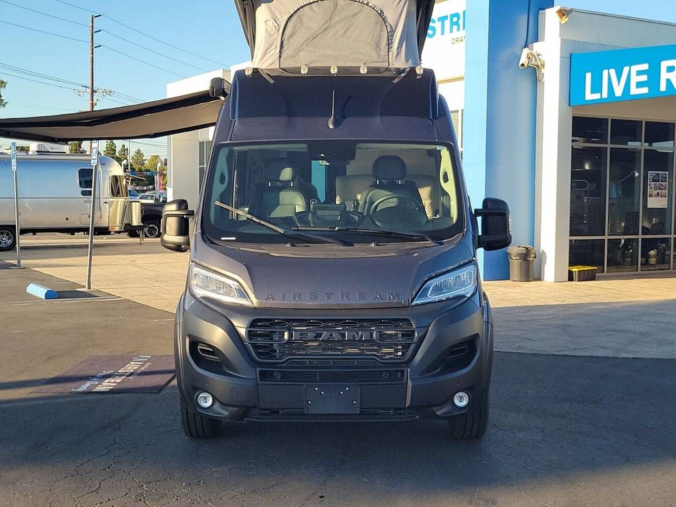 A photo of this 2026 Airstream Rangeline 21 Pop Top