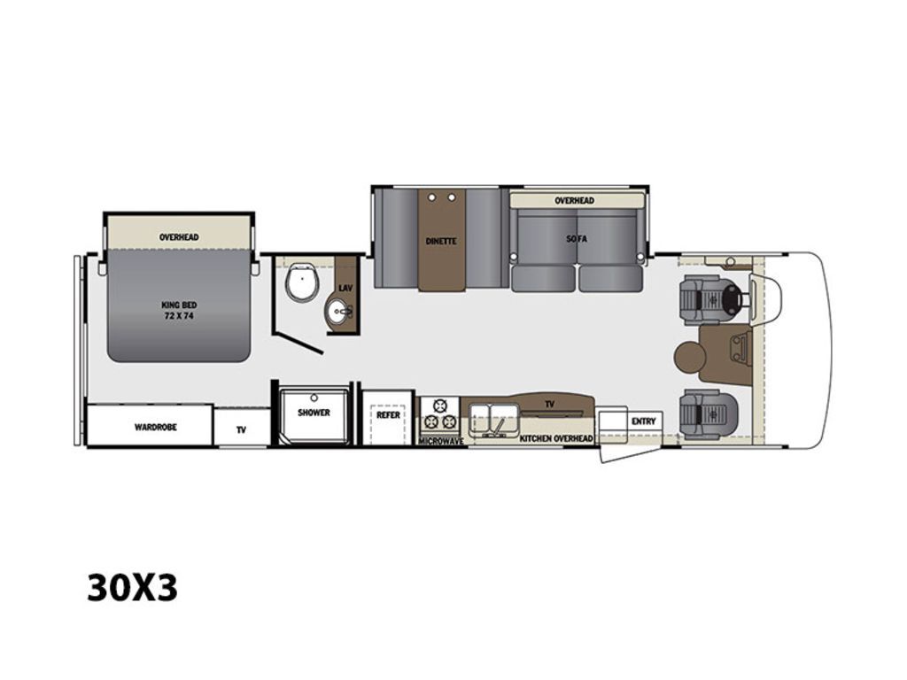 2016 Forest River Georgetown 3 Series 30X3 3 SERIES GT3 30X3 in southaven MS