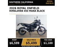 2026 Royal Enfield Himalayan 450 Mana Black Preview image