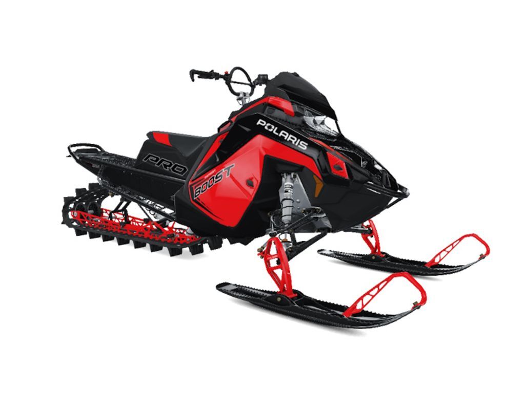 2026 Polaris® Patriot Boost PRO RMK 155 Indy Red / Gloss Black in sioux falls SD