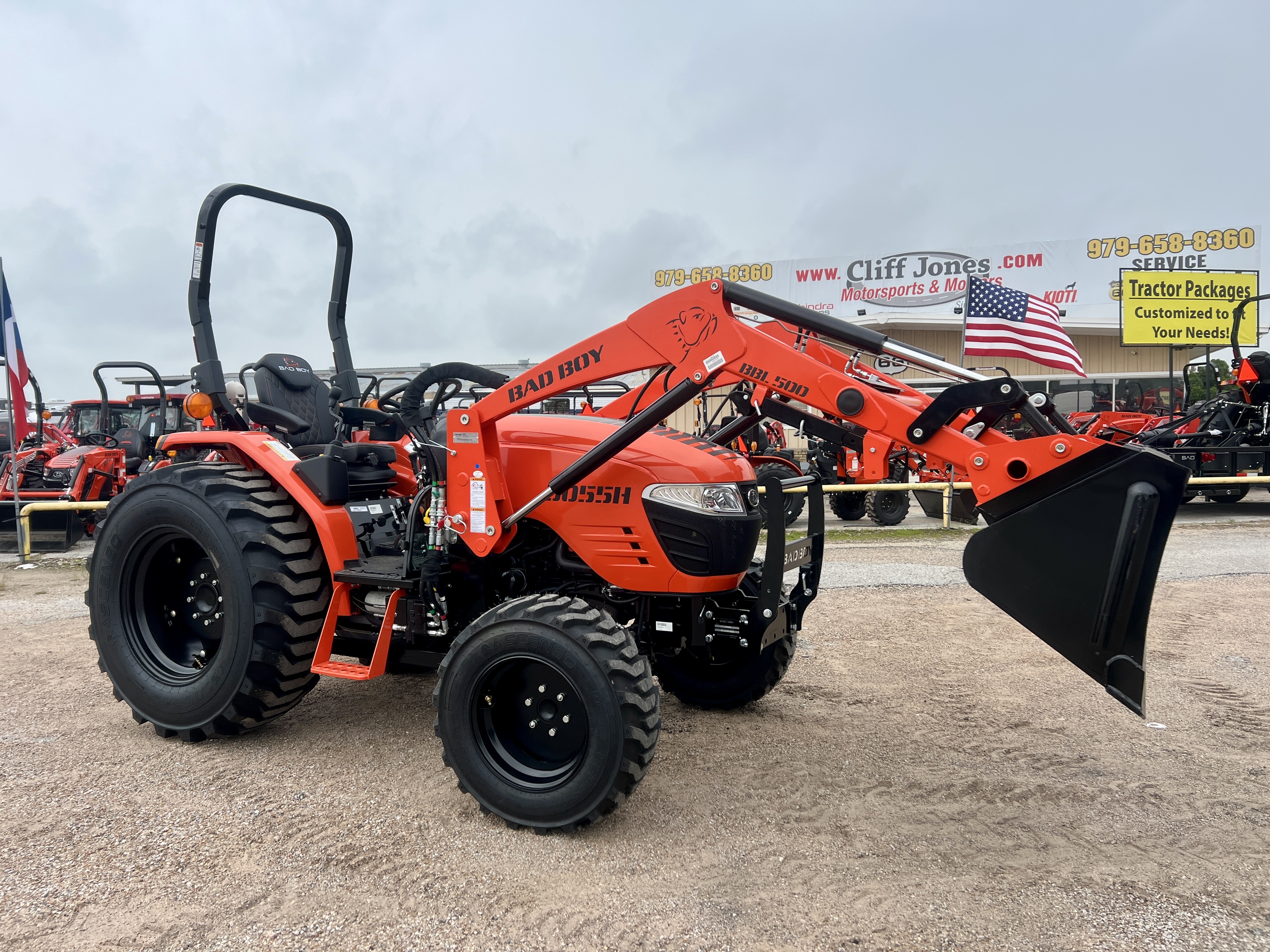 2026 Bad Boy Tractors 5055H HST 4WD in Sealy, TX