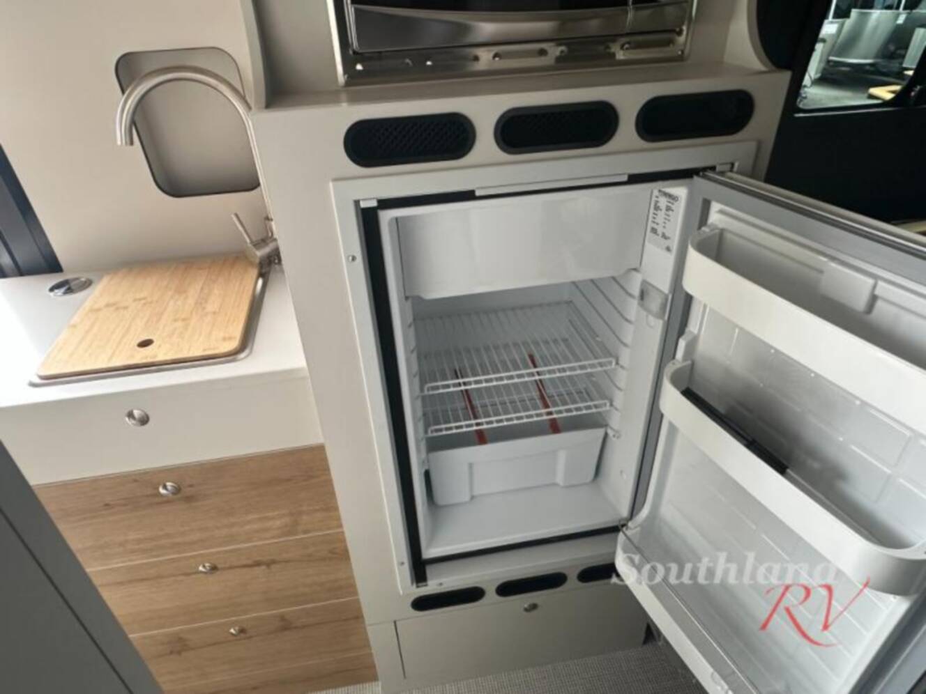A photo of this 2026 Airstream Rangeline Pop Top Sleeper