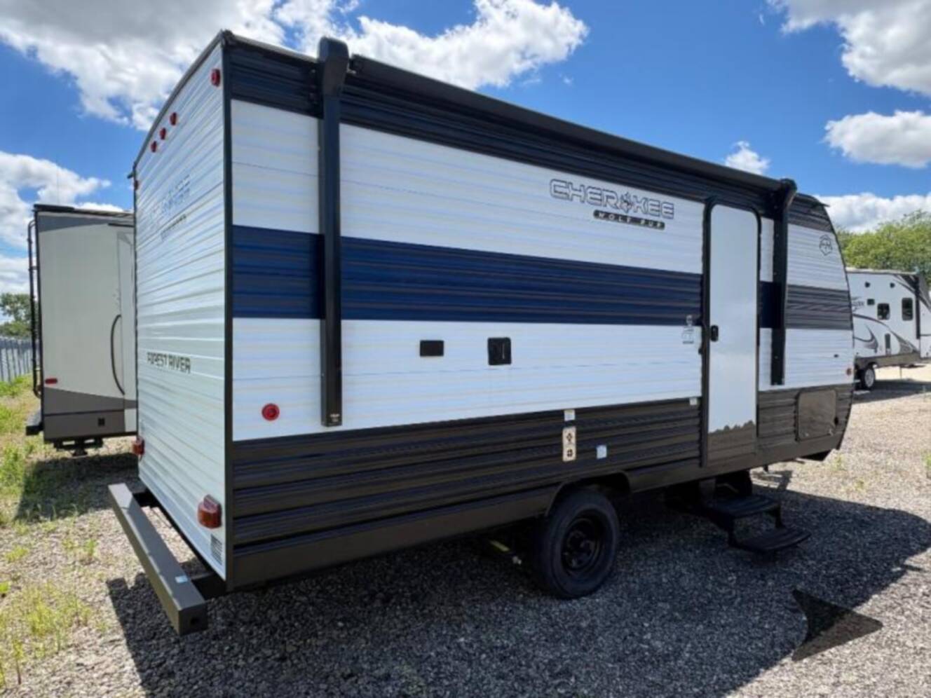 A photo of this 2026 Forest River Rv Cherokee Wolf Pup 16LP