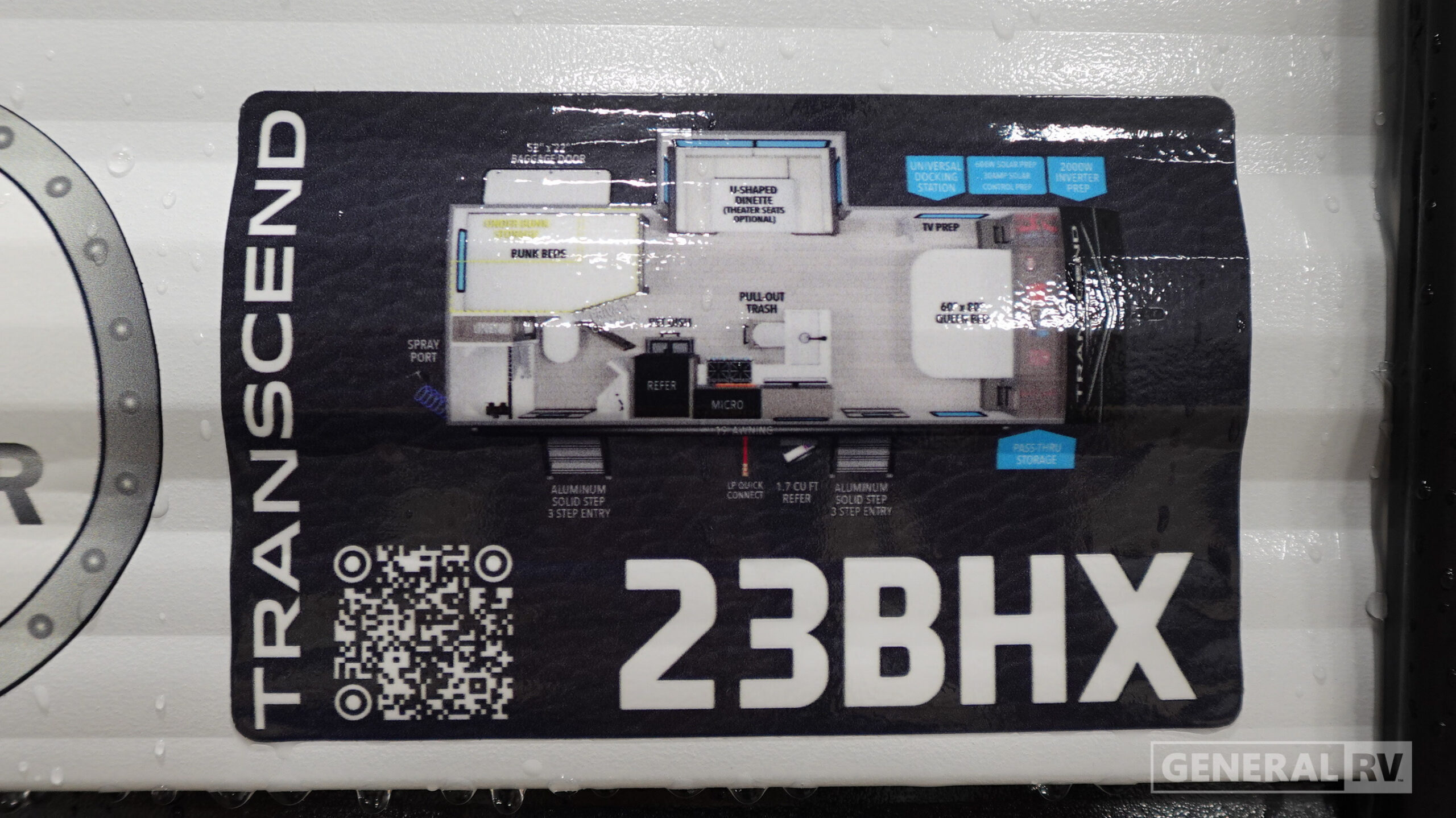 A photo of this 2027 Grand Design Transcend Xplor 23BHX