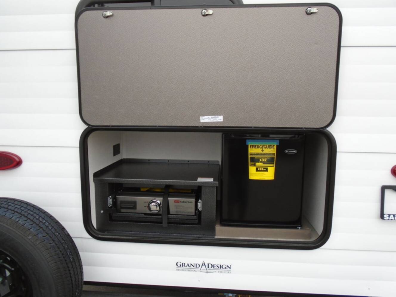 A photo of this 2026 Grand Design Transcend 265BHT