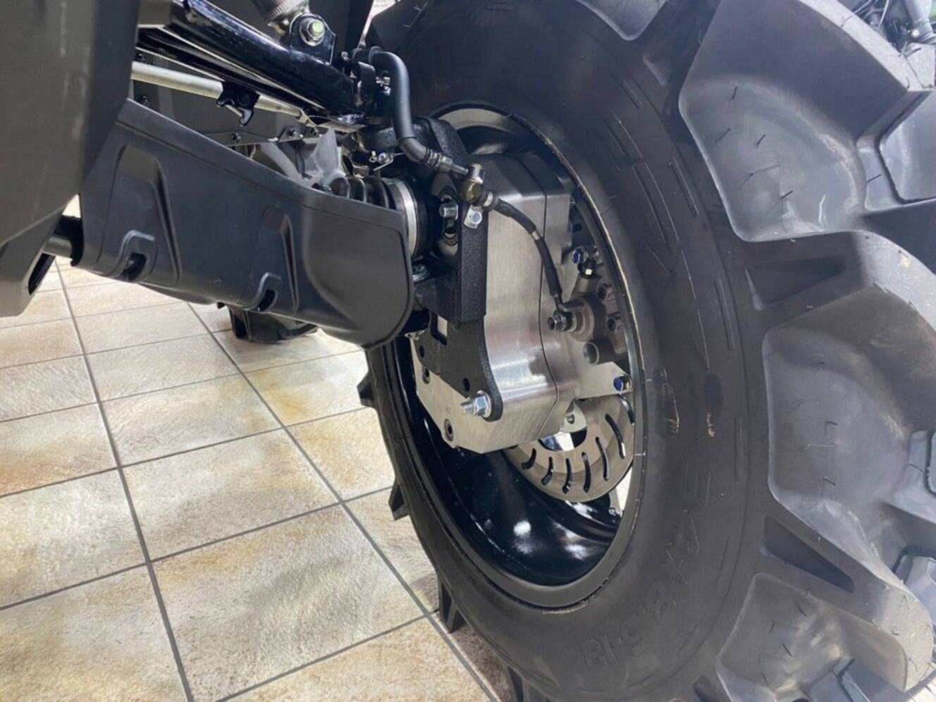 A photo of this 2026 Honda® FourTrax Foreman Rubicon 4x4 EPS Matte Gray Metallic