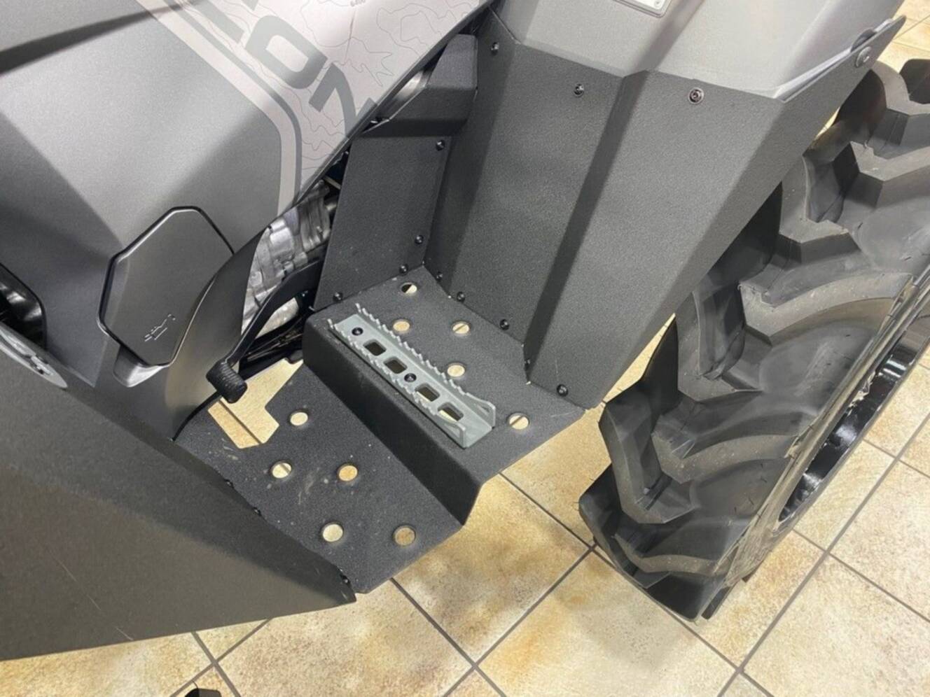 A photo of this 2026 Honda® FourTrax Foreman Rubicon 4x4 EPS Matte Gray Metallic
