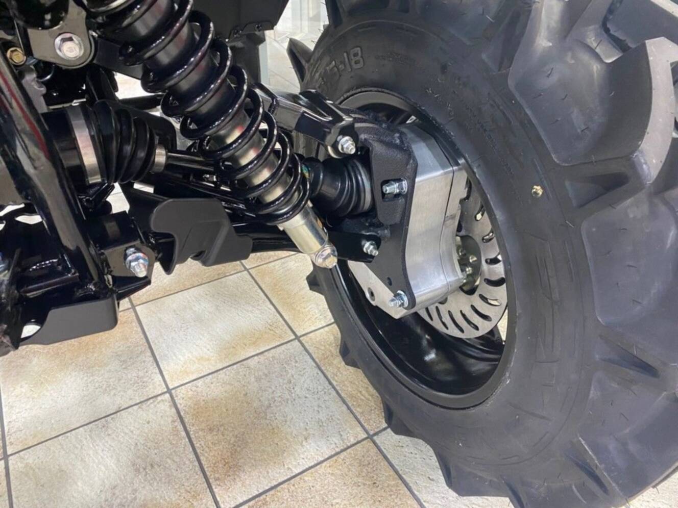 A photo of this 2026 Honda® FourTrax Foreman Rubicon 4x4 EPS Matte Gray Metallic