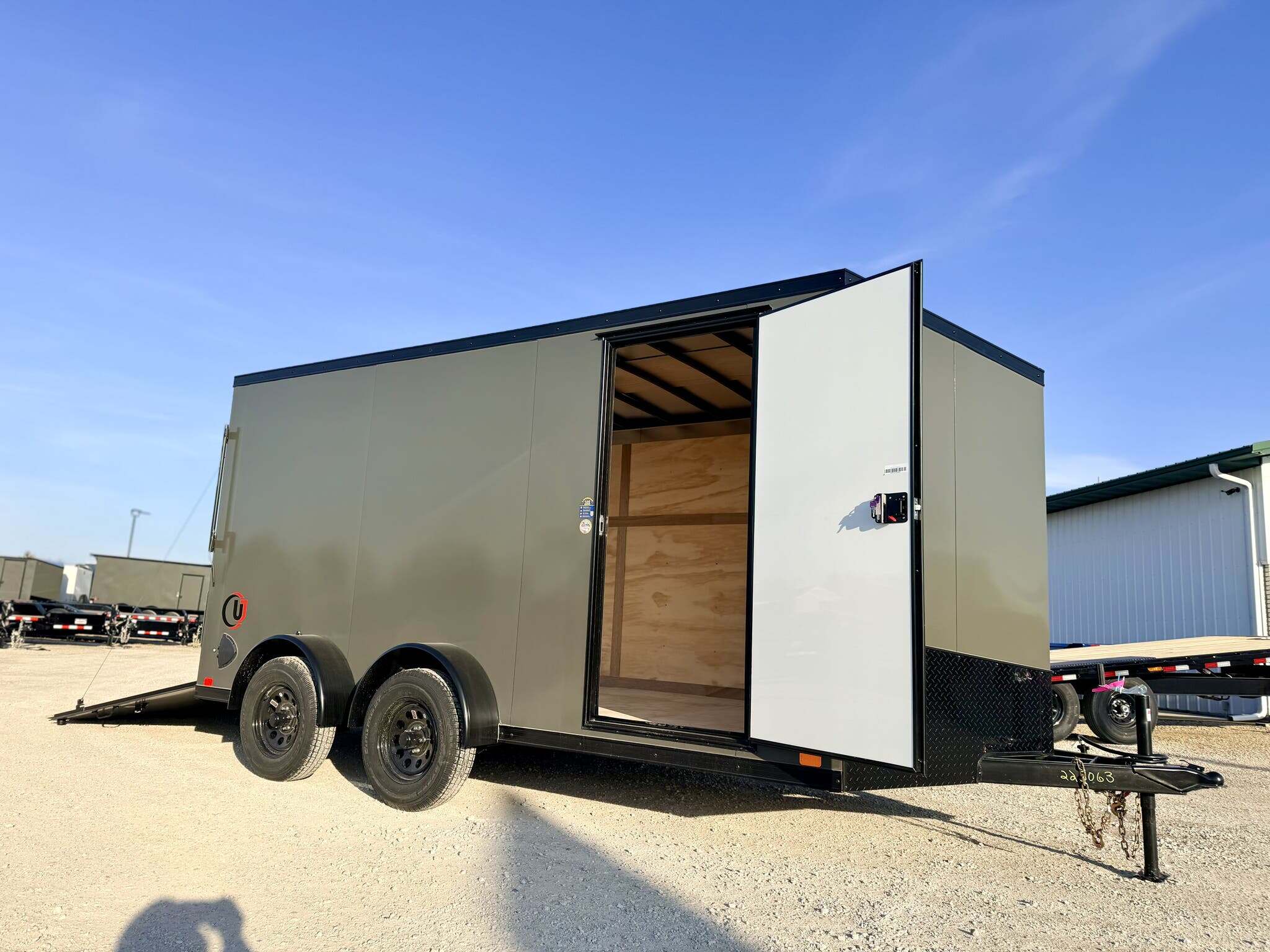 2026 United Trailers UJ-S 7X14 ENCLOSED-TORSION AXLES-25 YR FLOOR WARRANTY in Goodfield, IL