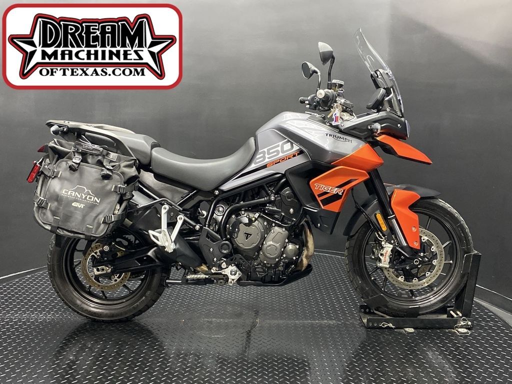 2023 Triumph Tiger 850 Sport Graphite/Baja Orange in Farmers Branch, TX