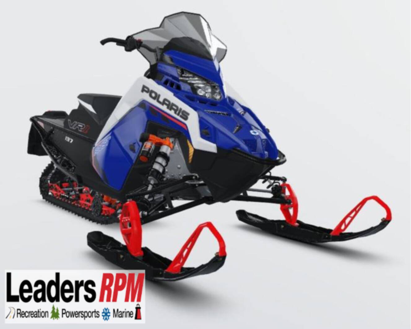 A photo of this 2027 Polaris® Patriot Boost INDY VR1 137 Dynamix Polaris Blue Metalli