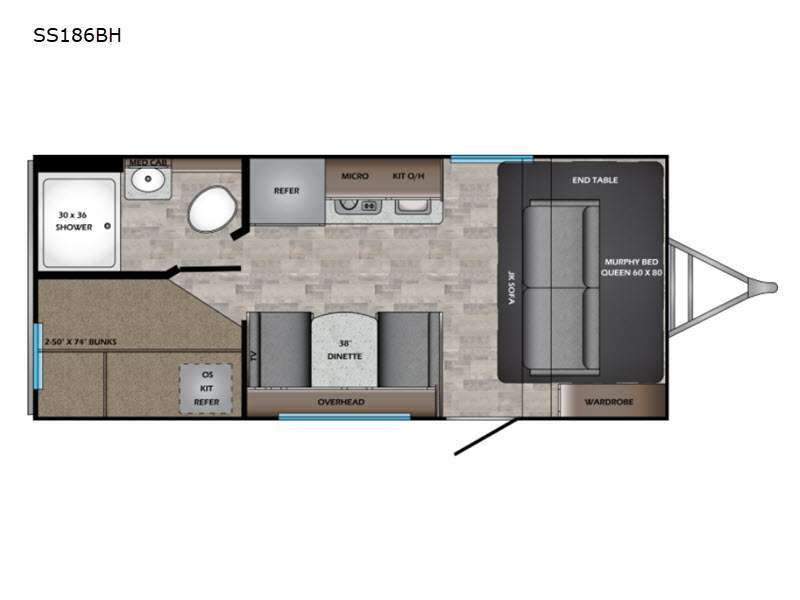 2021 Crossroads Rv Sunset Trail SS186BH in liberty MO