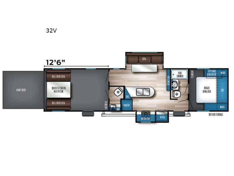 2021 Forest River Rv Vengeance Rogue 32V in chillicothe OH
