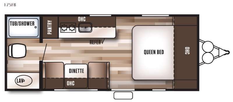 2016 Forest River Rv Wildwood X Lite FS 175FB in arlington WA