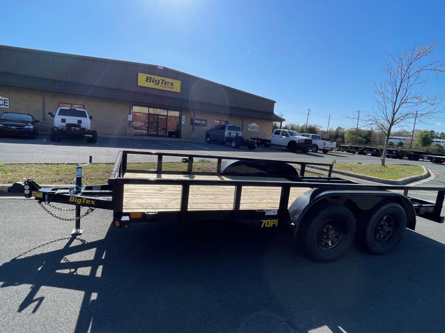 2027 BIG TEX TRAILERS 70PI-16R1A-4PBK-BRK2 in Matthews, NC