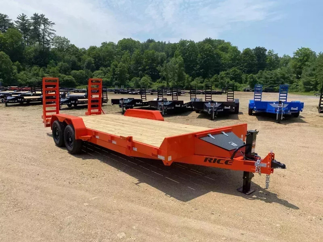 2026 RICE 7x20 Powder Coated 10k Equipment Equipment Trailer in Loudon, NH
