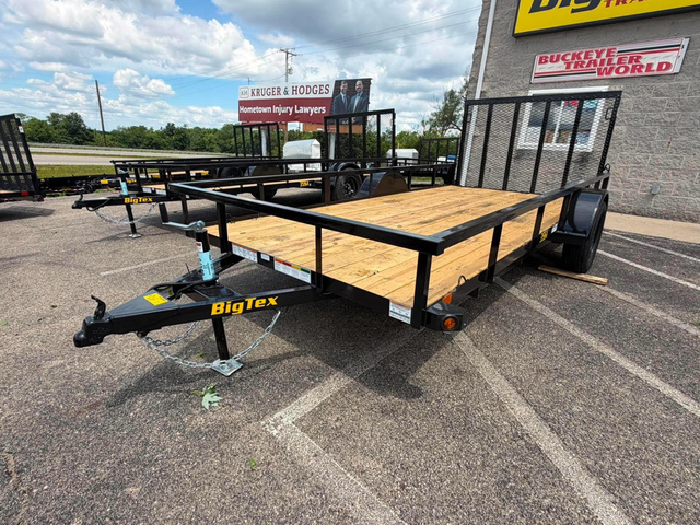 2027 BIG TEX TRAILERS 35SA- 77"X 14' BK4RG (488475) Utility Trailer - in Frankfort, OH