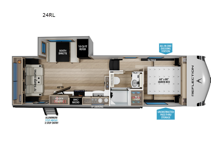 A photo of this 2027 Grand Design Reflection 100 Series 24RL