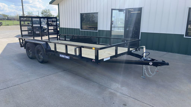 2026 Sure-Trac 7'X16' Tube Top 7K Ladder Gate Utility Trailer in Delphos, ME