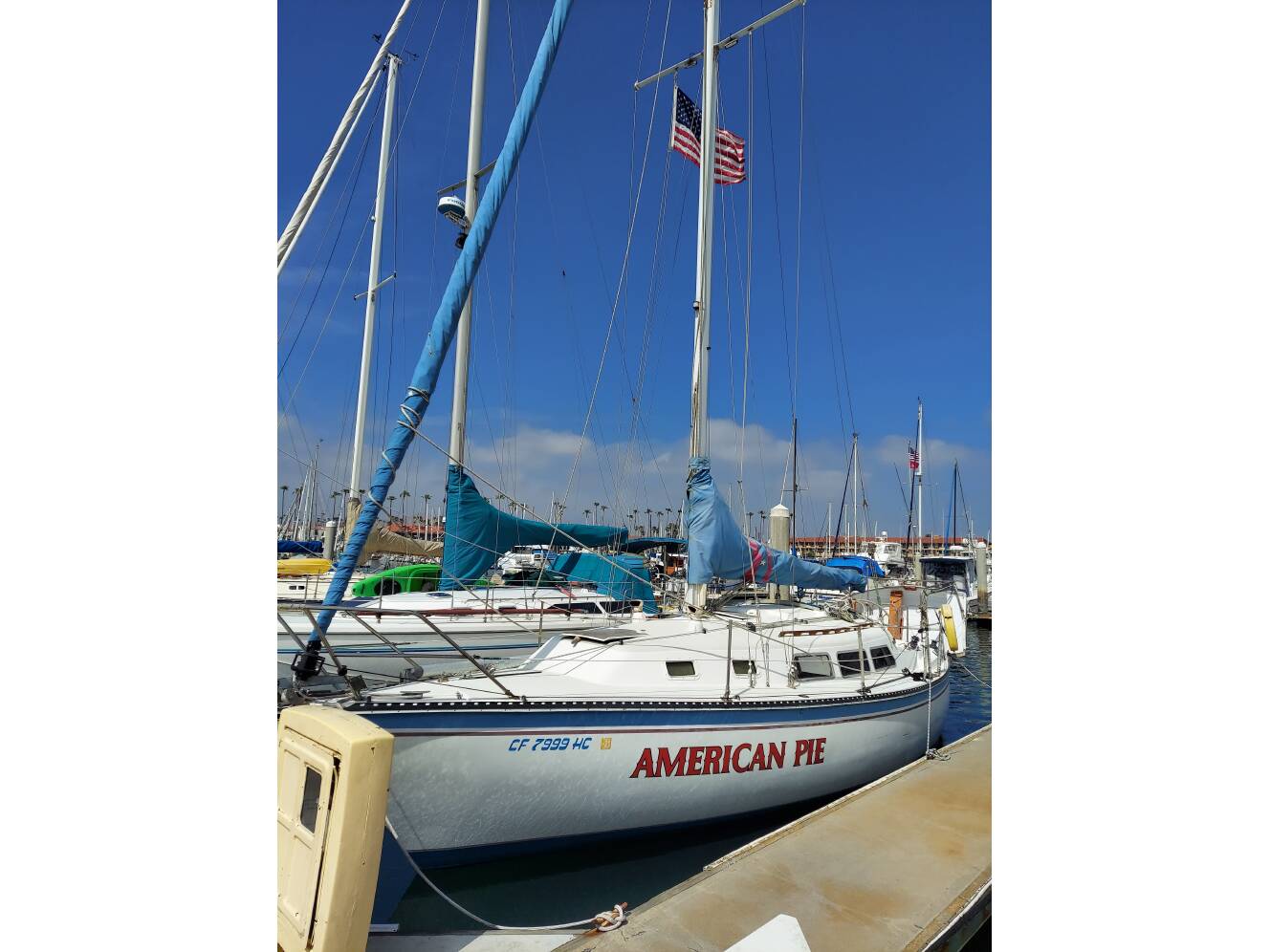 A photo of this 1982 Capital Yachts NEWPORT 33