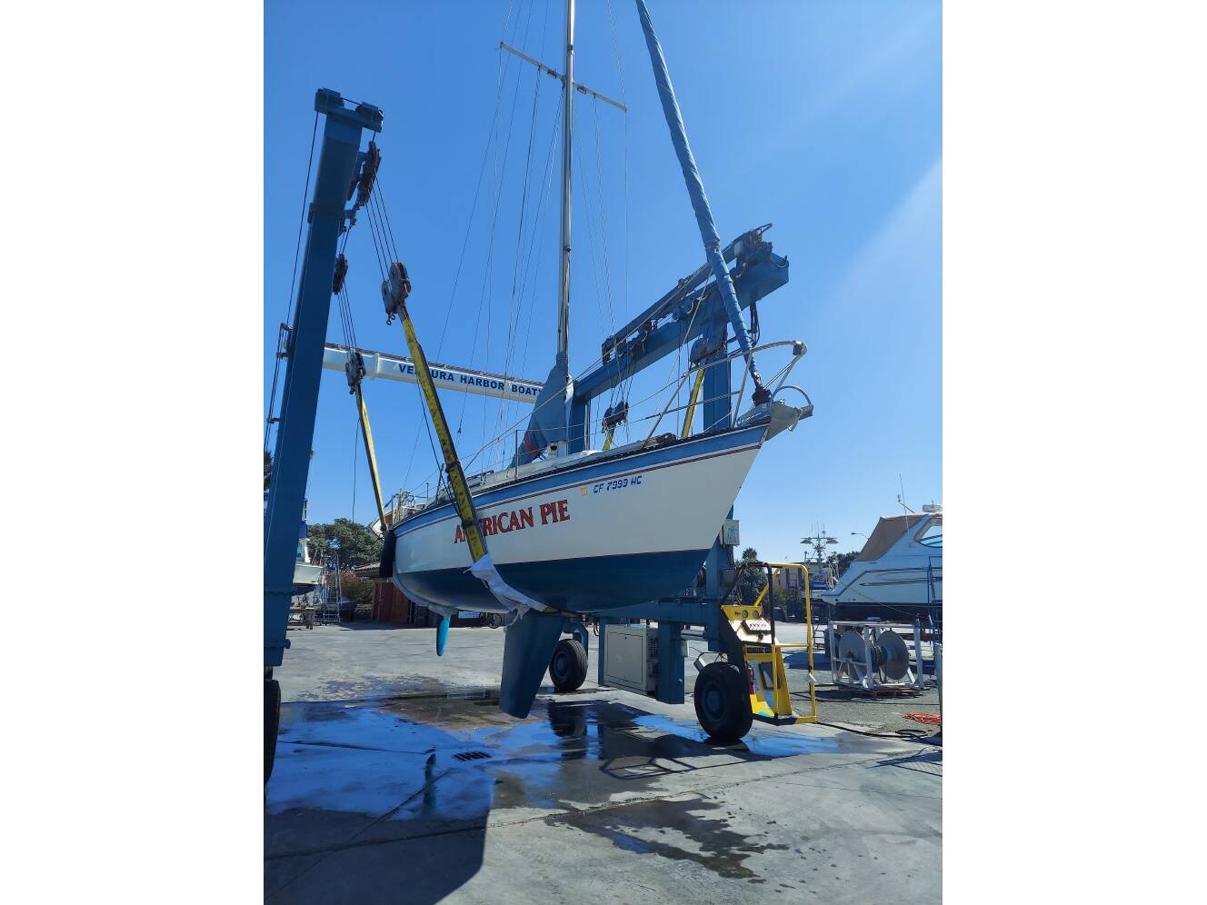 A photo of this 1982 Capital Yachts NEWPORT 33