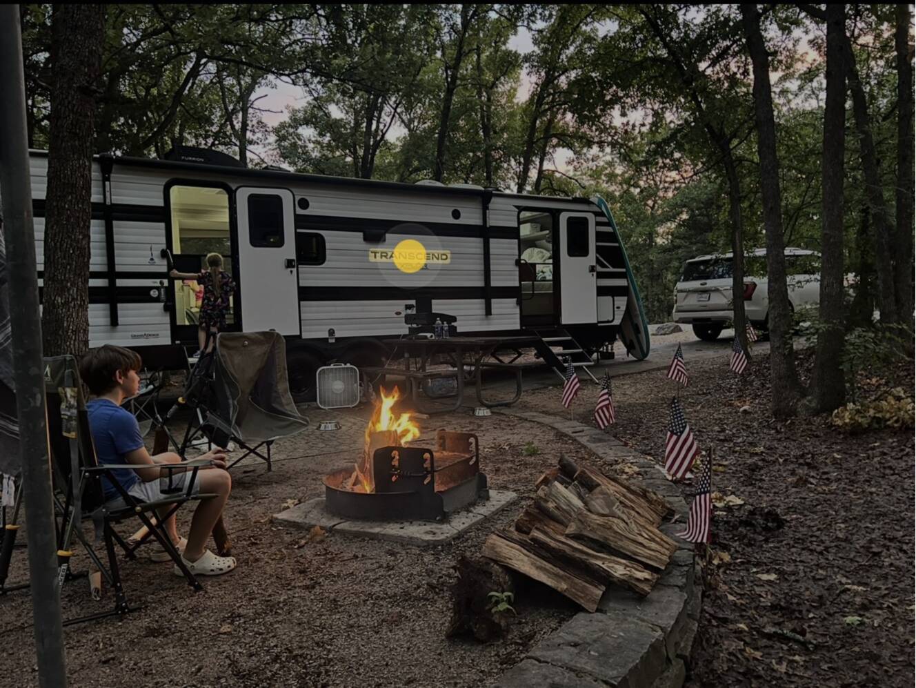 A photo of this 2024 Grand Design TRANSCEND XPLOR 265BH