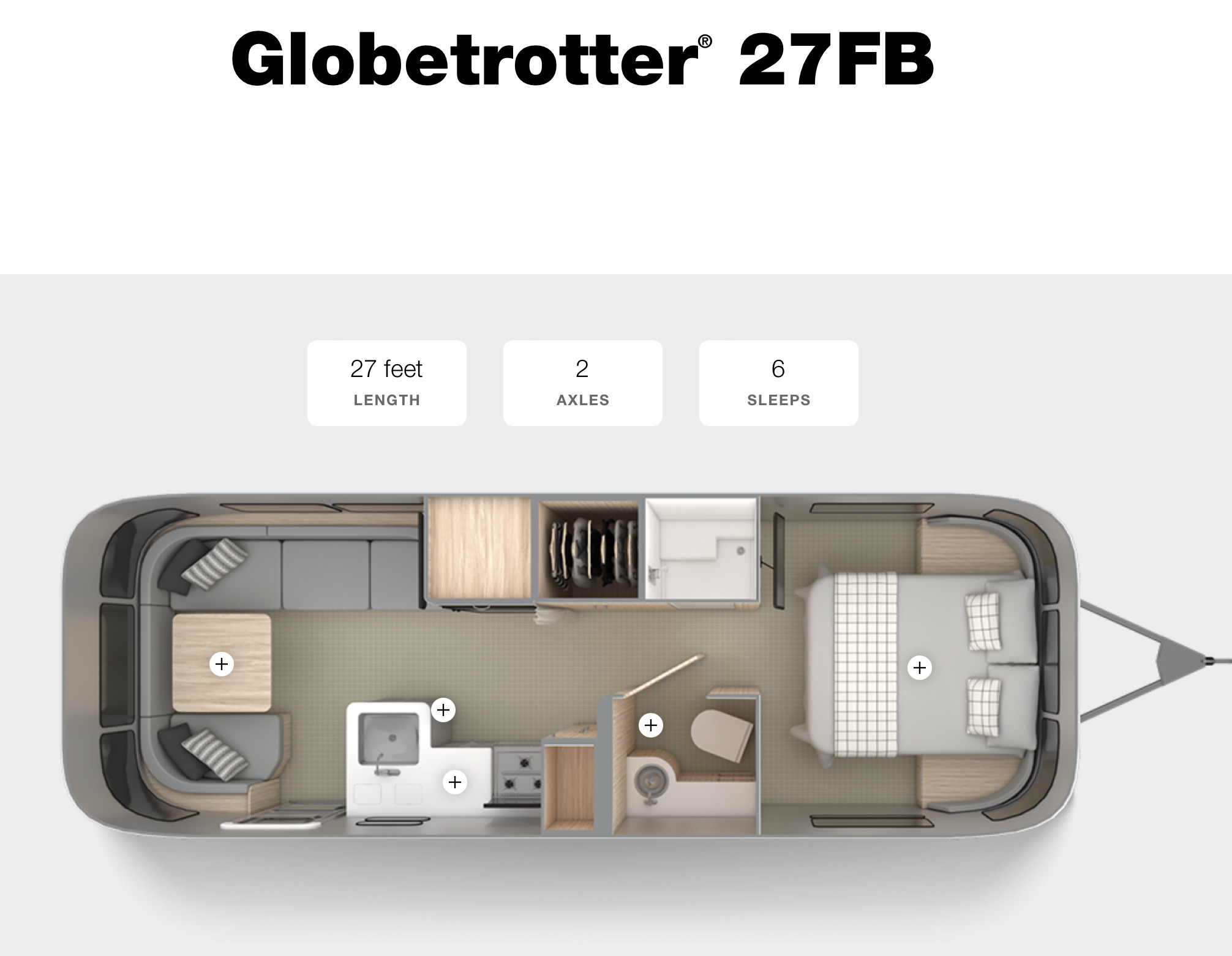 2025 Airstream GLOBETROTTER 27FBQ in darien GA