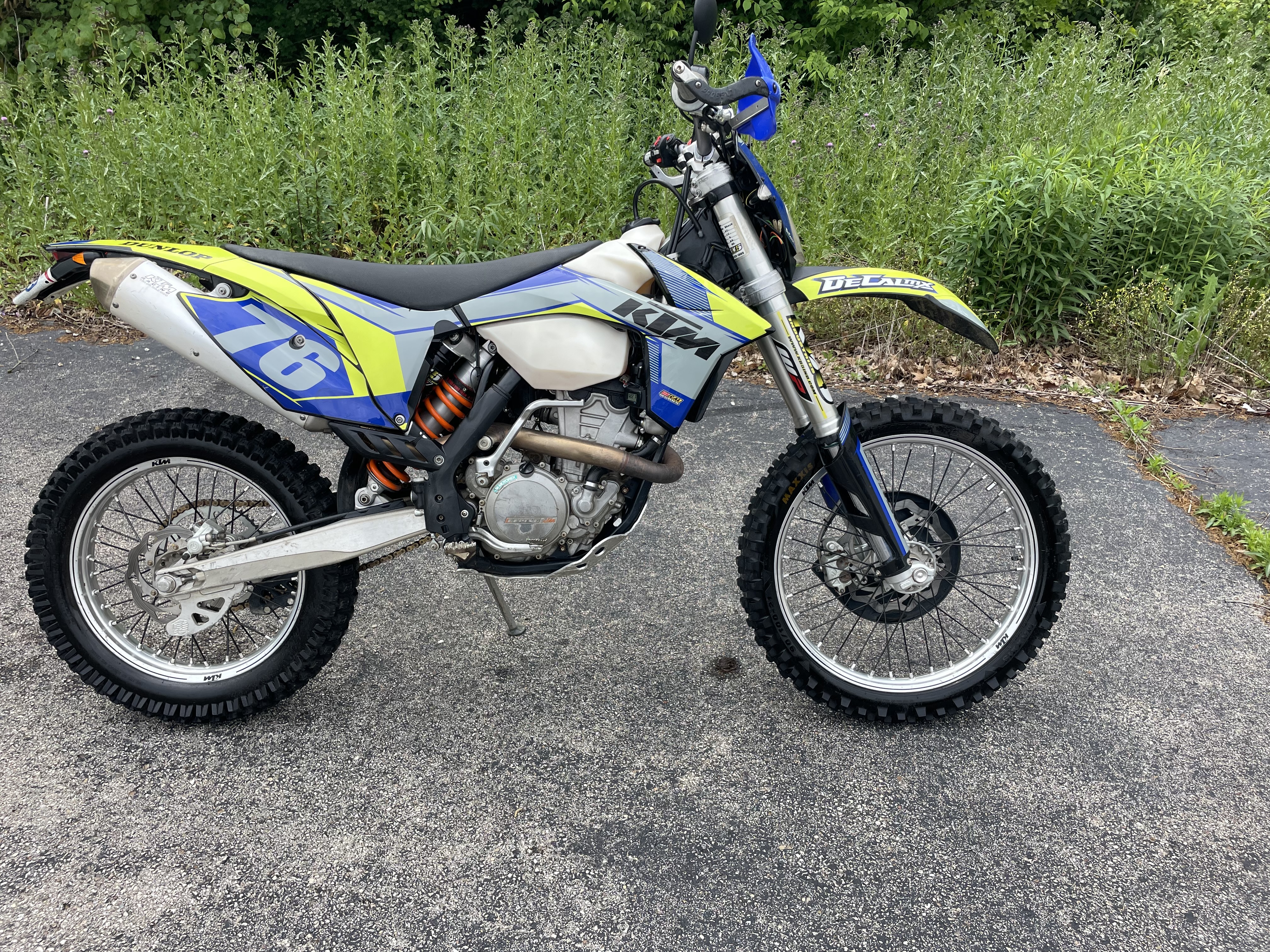 2013 KTM 350 XCF-W Dirt Bike motorcycle