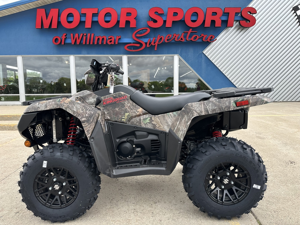2025 Suzuki KingQuad 500 AXi Power Steering SE Camo in willmar MN
