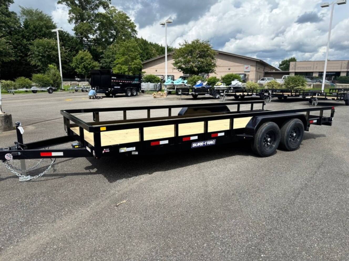 A photo of this 2026 Sure-Trac 7x20 TUBE TOP UTILITY 10K