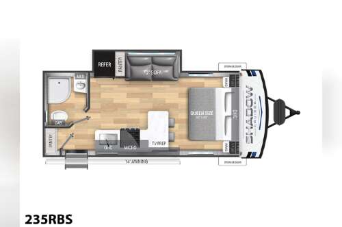 2025 Cruiser Rv Shadow Cruiser 235RBS in albemarle NC