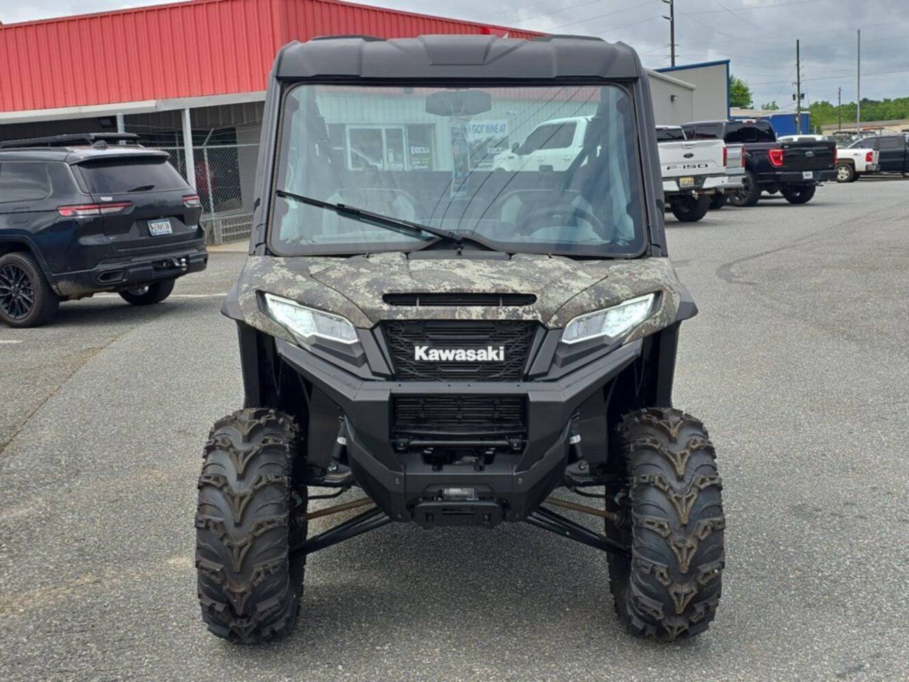 A photo of this 2025 Kawasaki Ridge® Hvac Camo