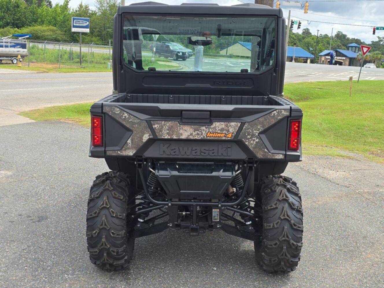 A photo of this 2025 Kawasaki Ridge® Hvac Camo