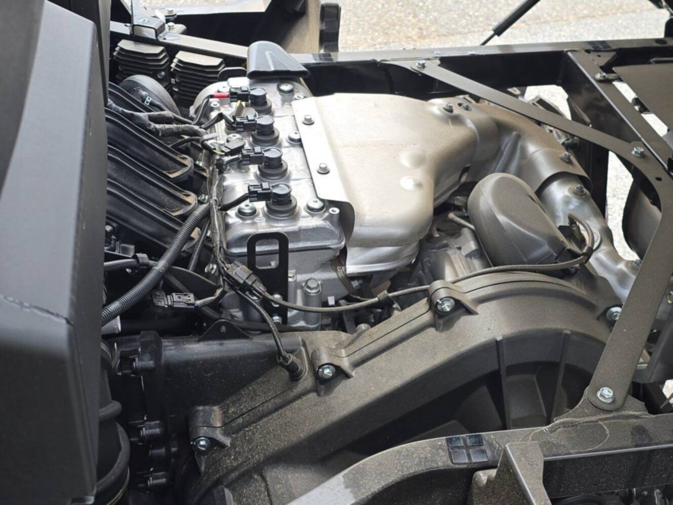 A photo of this 2025 Kawasaki Ridge® Hvac Camo