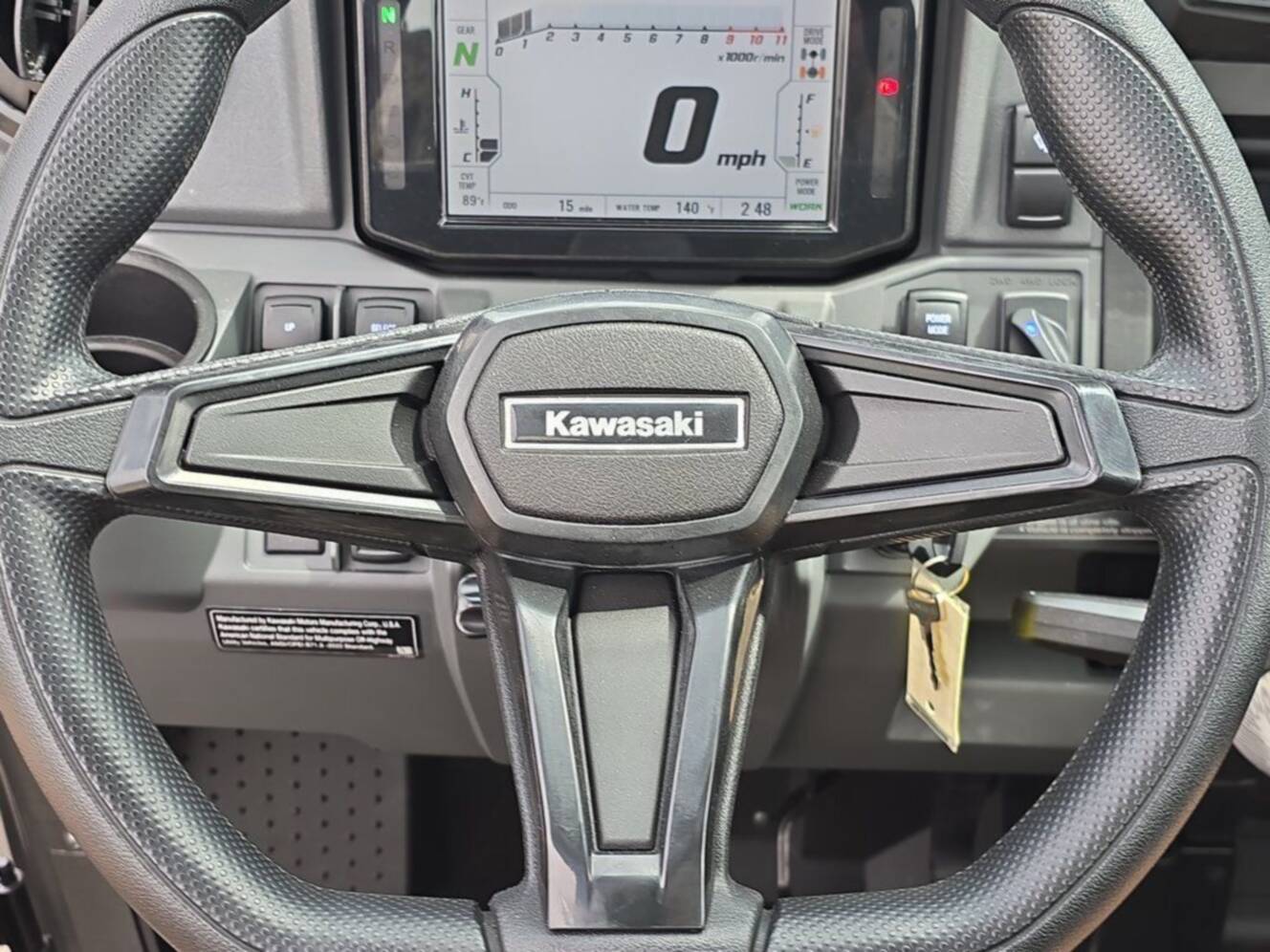 A photo of this 2025 Kawasaki Ridge® Hvac Camo
