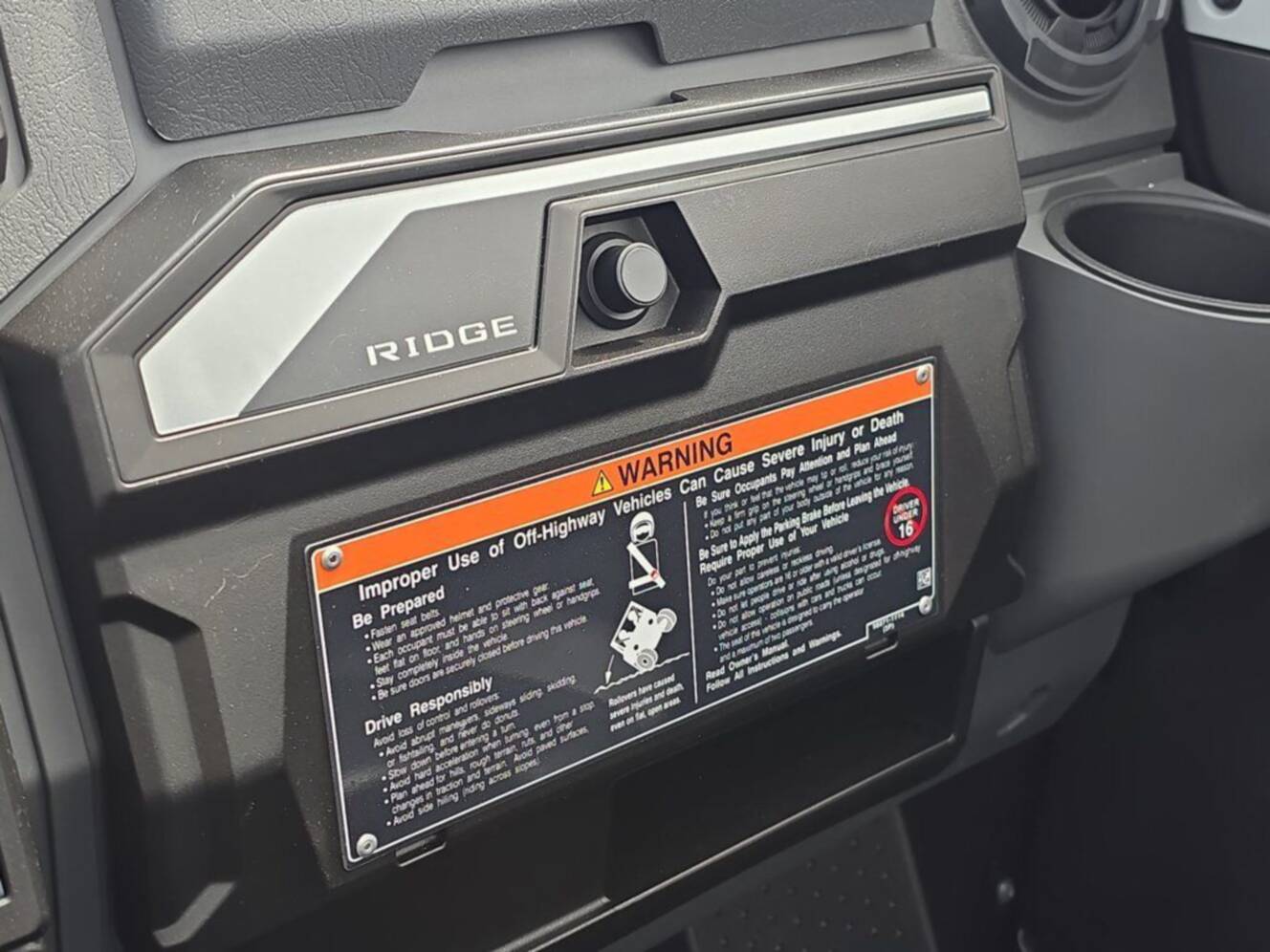 A photo of this 2025 Kawasaki Ridge® Hvac Camo