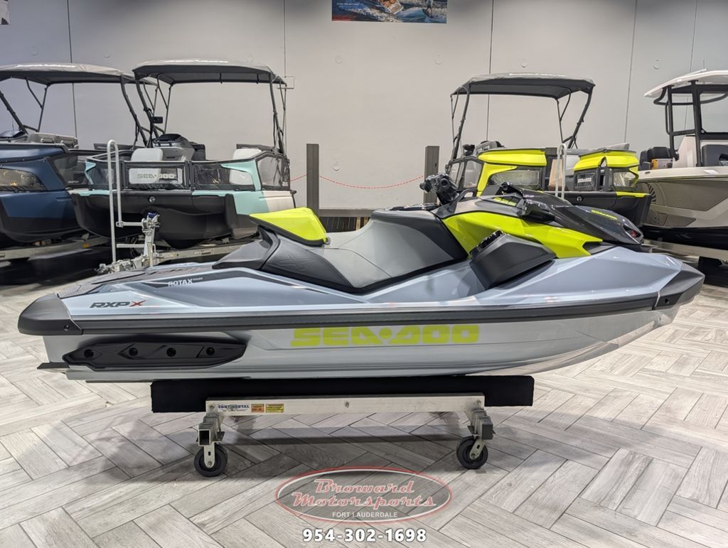 2026 Sea-Doo RXP-X 325 Tech, BRP Premium A, iBR Ice Metal / Manta X 325 in Fort Lauderdale, FL