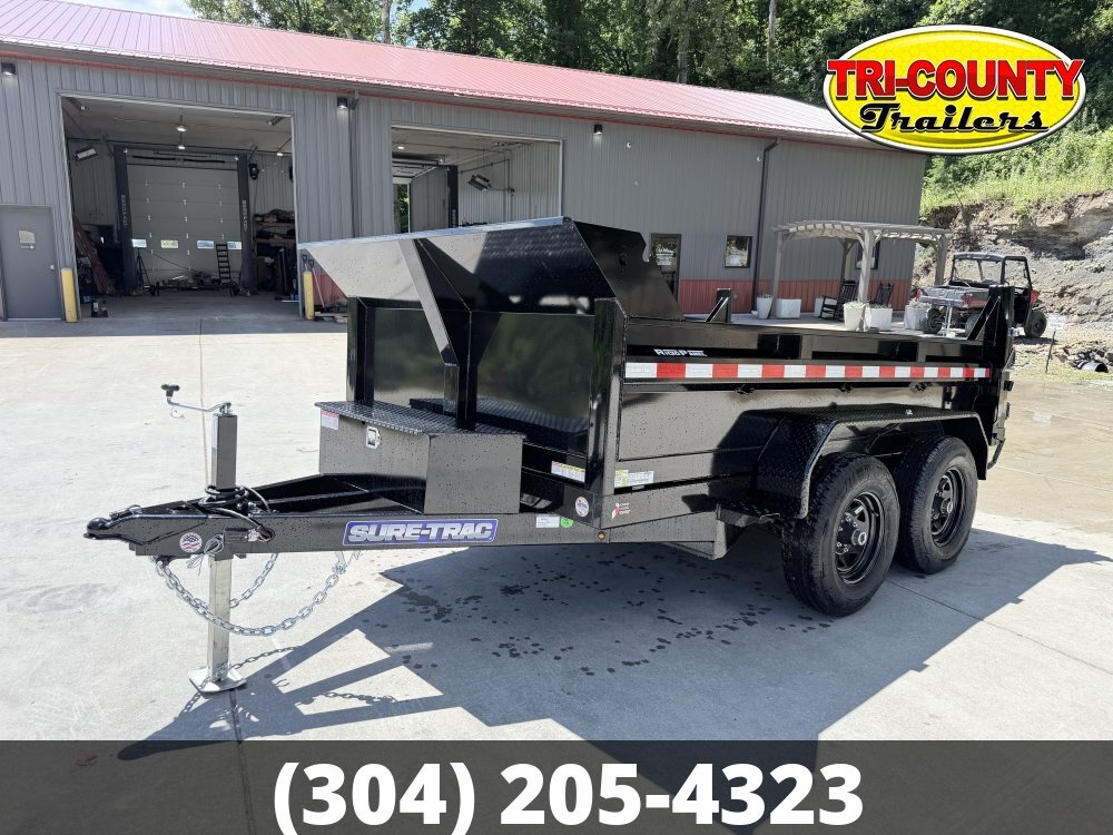 2026 Sure-Trac 6X10 10K SD LOW PROFILE DUMP TRAILER SINGLE RAM in Beaver, WV