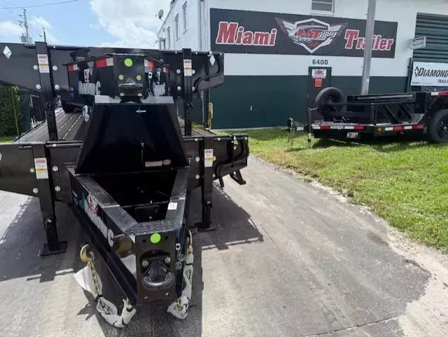 2026 DIAMOND C 25FT PINTLE DECKOVER BUMPER PULL Deckover Trailer in Miami, FL