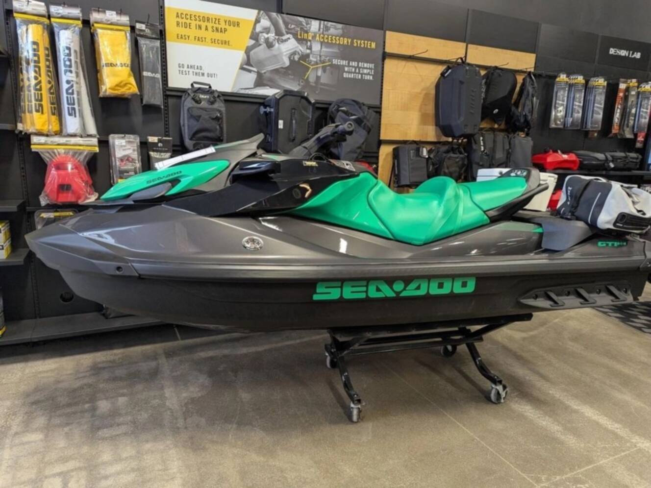 A photo of this 2026 Sea-Doo GTI SE 170 Tech, Audio, iDF, iBR