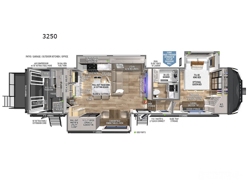 2025 Brinkley Rv MODEL G 3250 in mt clemens MI