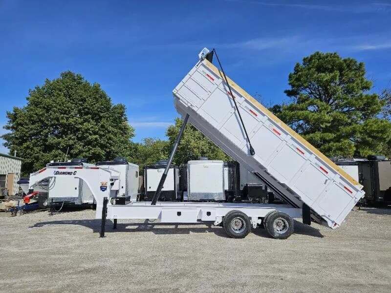 2026 Diamond C Workhorse WDT212 20'X96" ARCTIC WHITE DUAL-TANDEM in Broken Arrow, OK