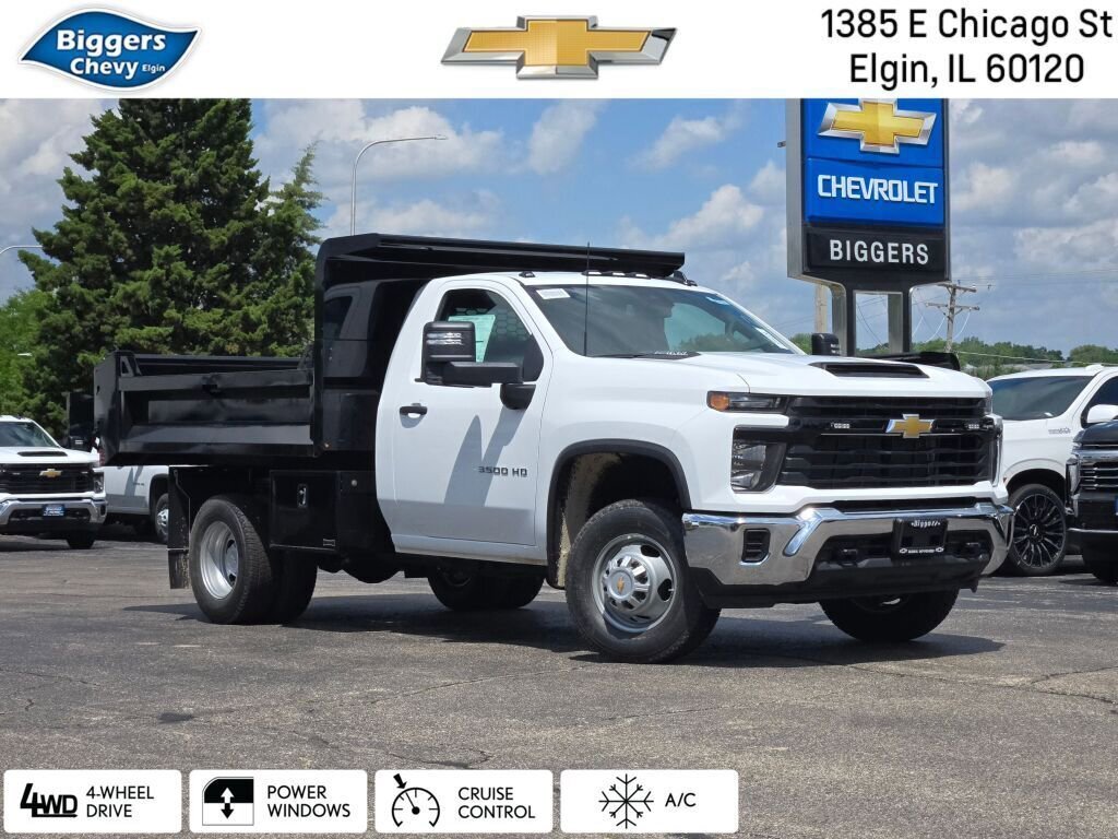 2025 CHEVROLET Silverado 3500 HD Chassis Cab in Elgin, IL