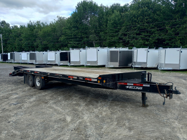 2023 FELLING 8.5X20+5 16K Deckover Equipment Trailer W/HD Fold- in Manchester, ME