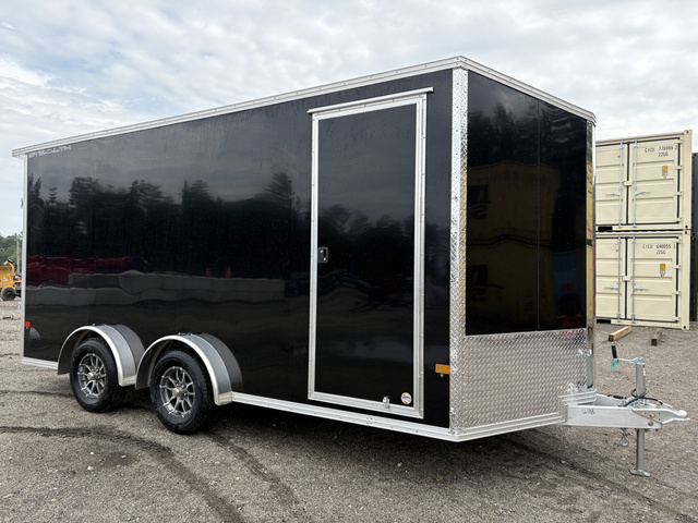 2026 STEALTH 7.5X16 Aluminum Enclosed UTV Cargo Trailer W/Rear in Turner, ME